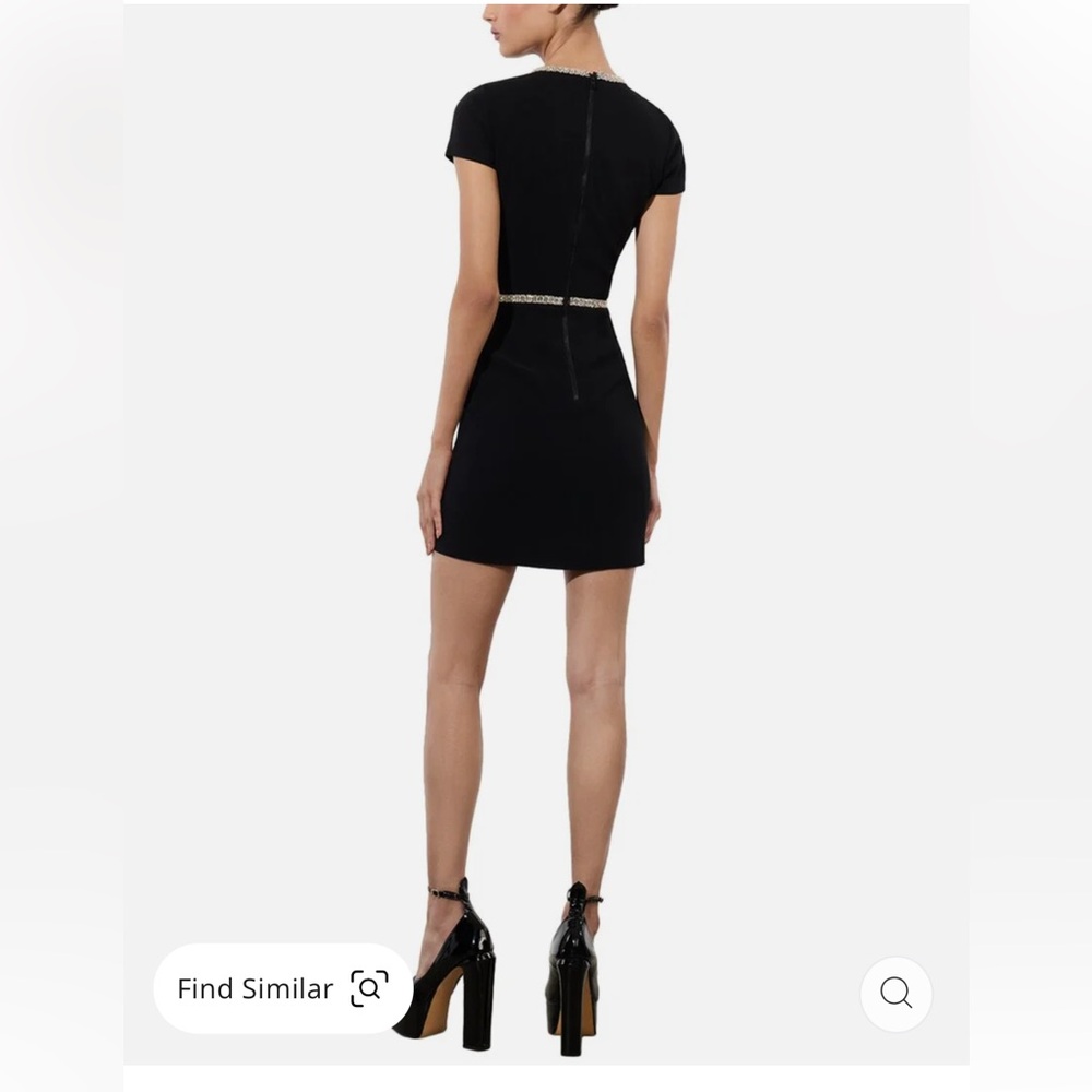 Nwt alice + olivia Sophie A-Line Dress Sz 10 #J2 - Picture 2 of 6